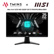 MSI G255F monitor (24"5"/FHD/IPS/180Hz/BLACK) - Genuine product