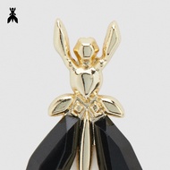 PATRIZIA PEPE Autumn Winter Temperament Design Gemstone FLY Shape Earrings Elegant 2V9340/A6H1