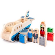 WOODEN AIR PLANE - Children's airplane toy