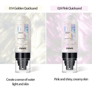 NOVO5344 สเปรย์น้ำแร่ ล๊อกเครื่องสำอาง หน้าเงา ประกายชิมเมอร์ novo moisturizing makeup spray