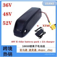 🔥36V/48V/52V 20Ah Hailong Electric Bike Lithium Battery Mountain Bike Power Lithium Battery with Cha