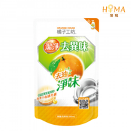 橘子工坊 - 碗盤洗滌液 - 去油淨味 500ml︱補充包