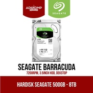 HDD SEAGATE/WD BARRACUDA DEKSTOP PC CCTV 500GB - 2TB