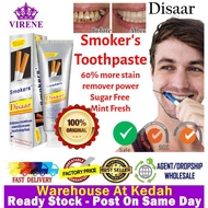 100% Original Disaar Smoker's Toothpaste 60% Stain Removal Teeth Whitening Mint Fresh Tooth Paste Re