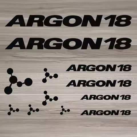 ARgon 18 Bike Frame Stickers Bicycle Stickers Frame Decals diy letter Decals for bike frame Bike Art