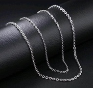 Kalung Titanium Nuri Emas Anti Karat dan Luntur Pria/Wanita MURAH