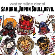 Print water slide decal racing motorbike stickerDesign