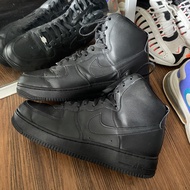 Nike af1 high triple black casual original murah - sneakers second market