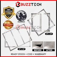 BuzzTech 12"x12" 18"x24" Aluminium Manhole Cover Mosaic Cover Frame Penutup Mosek Tile Work Main Hol