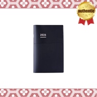 Kokuyo Jibun Techo Biz Planner 2026 Monthly A5 Slim Matte Black NJB1D-26 Starts in December 2025