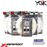 YGK ABSORBER GALIS X Braid FC HIGH QUALITY 100% FLUOROCARBON LEADER Size 20Lb to 100Lb Fishing Leade