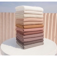 BELLA SQUARE SYAR'I JUMBO POLLYCOTTON Premium MATERIAL 130x130 (New Material Grade A Super Premium)