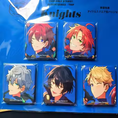 Ensemble Stars Suou Tsukasa Tsukinaga Leo Sena Izumi Sakuma Ritsu Cosplay Costume Badge Pin SPTE Tin