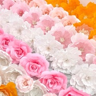 Handmade Paper Flower Wedding Decorations Crepe Paper