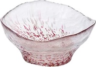 Aderia Tsugaru Vidro Medium Pot, Red, Maximum Approx. 6.3 inches (16 cm) x Height 3.0 inches (7.5 cm