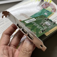 IOGEAR IEEE 1394 3-Port FireWire PCI Card GIC1394