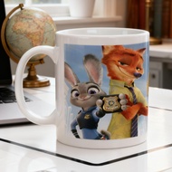 Zootopia Ceramic Mug,kitchen Coffee Cup,home Office Mug Handheld F6f4