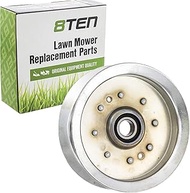 8TEN Flat Idler Pulley for John Deere D170 D100 L118 L111 L108 D110 D125 Cub Cadet XT1-LT42 XT1-LT46