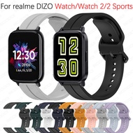 Soft Silicone Replacement Watch Bands Wrist Band Strap For Realme DlZO Watch/Watch 2/Watch 2 Sports Smart Watch Band Sport Bracelet