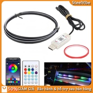 Car dashboard border light set: 1 product, 1 magic effect light, APP control, Strip / border, Full c