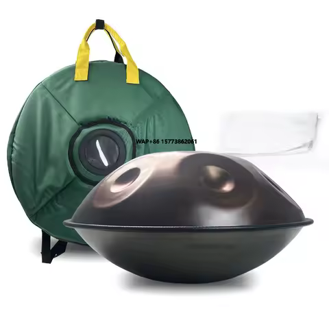 Best Sound 18inch Mini Steel Handpan 432 440hz D Krud Minor 9notes Handpan Hand Pan Drum Instruments