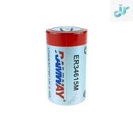 Suitable for Ruiyi ER34615M Flow Meter Battery 3.6V Flow Meter D Type No. 1 Sensor GPS Positioning M