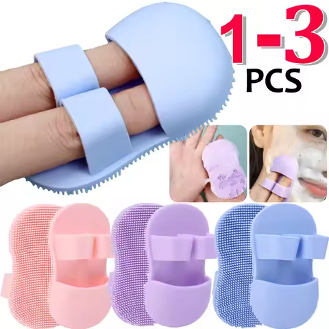 Mini Finger Face Wash Brush Soft Silicone Deeply Clean Pores Remove Dead Skin Cells Makeup Brushes B