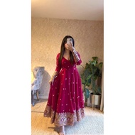 RAANI PINK ANARKALI GOWN