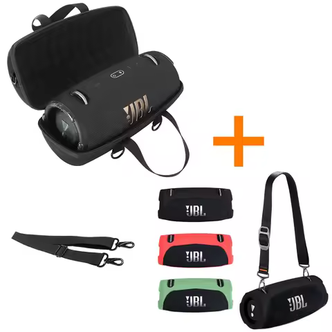 Hard Travel Bags Carry Storage Box + Soft Silicone Case For JBL Xtreme 3 Bluetooth Speaker for JBL X