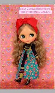 (全新) Blythe NEO Zyanya Remembers 