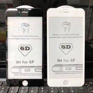 6D Curve Full Screen Tempered Glass 6 6Plus 7 7Plus 8 8Plus 10 X