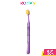 Dentiste 6580 Gum Toothbrush [Purple] เดนทิสเต้ แปรงสีฟันสีม่วง ขนแปรงปลายกลมมน สำหรับผู้ใหญ่ ชนิดนุ่มพิเศษ