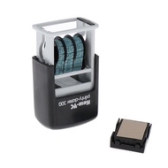[nvnrbso] Self-Inking Date Stamp Business Stamp H-4mm Great for Receiving Due Date