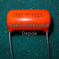 SPRAGUE CAPACITOR 104 600V