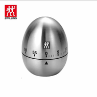 Zwilling kitchen timer timer reminder stainless steel egg shaped countdown timer mechanical alarm cl