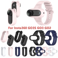 Strap For Insta360 GO3S GO3 GO2 Silicone Protective Bumper Cover for Insta360 GO3S GO3 GO2 Accessori