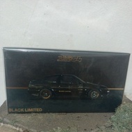 Inno64 Model/TOYOTA Sprinter Trueno AE86 Black Limited Tuned By Tec Arts Trackerz Fest Malaysia Even