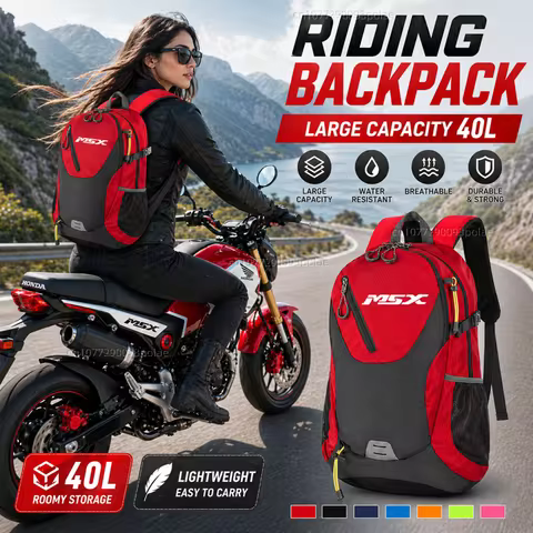 For Honda Grom125 MSX125 MSX125SF Grom 125 MSX 125 125SF 2013-2022 LargRacing travel Men waterproof 