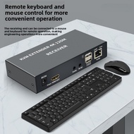 KVM Extender HDMI RJ45 4K HDMI Extender Cat6 120M HDMI KVM Ethernet Extender audio Kit over Lan Ethe