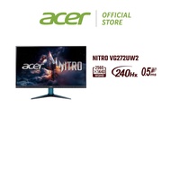 Acer Nitro VG272UW2 Gaming Monitor (27"/ IPS/ 2k 2560 x 1440/ 240hz/ sRGB 99%/ 400nits HDR400/ 0.5ms