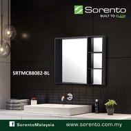 Sorento SRTMCB8082-BL Bathroom Aluminium Mirror Cabinet / basin cabinet mirror cabinet Kabinet basin