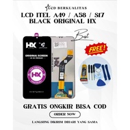 LCD COMPATIBLE FOR TYPE HX ITEL A49 / A58 / S17 FREE GLUE + SCREWDRIVER FULLSET