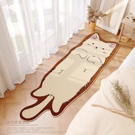 Bedside Carpet 40x120cm 100x200cm Anti-skid Lazy Cat Series Carpet/Bedroom Carpet Bedroom Carpet