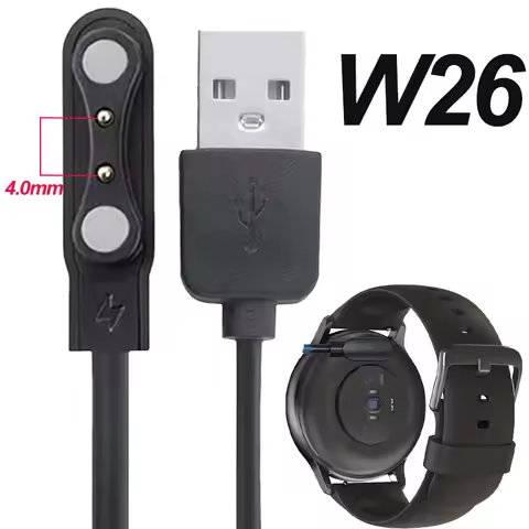 USB Magnetic Charging Dock Adapter Charger Cable For Haylou Solar LS05/YAMAY SW022/keep B3/RT2 LS10/