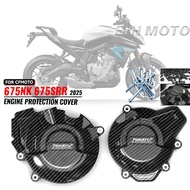 Engine Protection Cover For CFMOTO 675SRR 675SS 675NK 675 NK Modified Engine Drop Engine Side Cover