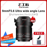 7artisans 9mm F5.6 Full-Frame 132° wide angle prime Lens for Sony E Leica L Canon RF Nikon Z dslr Mirrorless Camera