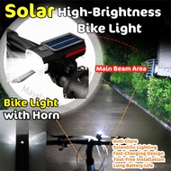 Solar bicycle horn light  Solar bike bell light Bicycle light Bike lamp Solar light Bike light Bicyc