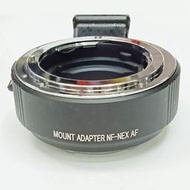 NF-NEX轉接環適用尼康鏡頭轉索尼e卡口微單A7m3 A7R3 A9自動對焦