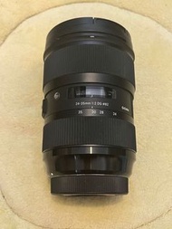 Sigma 24-35mm F2 Art for Canon EF 電影鏡光學/// not Sony Nikon Fujifilm Tamron Sigma A1 A7 A9