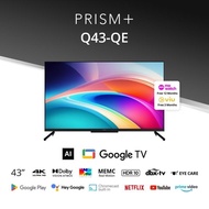 PRISM+ Q43 Quantum Edition | 4K AI Google TV | 43 inch TV